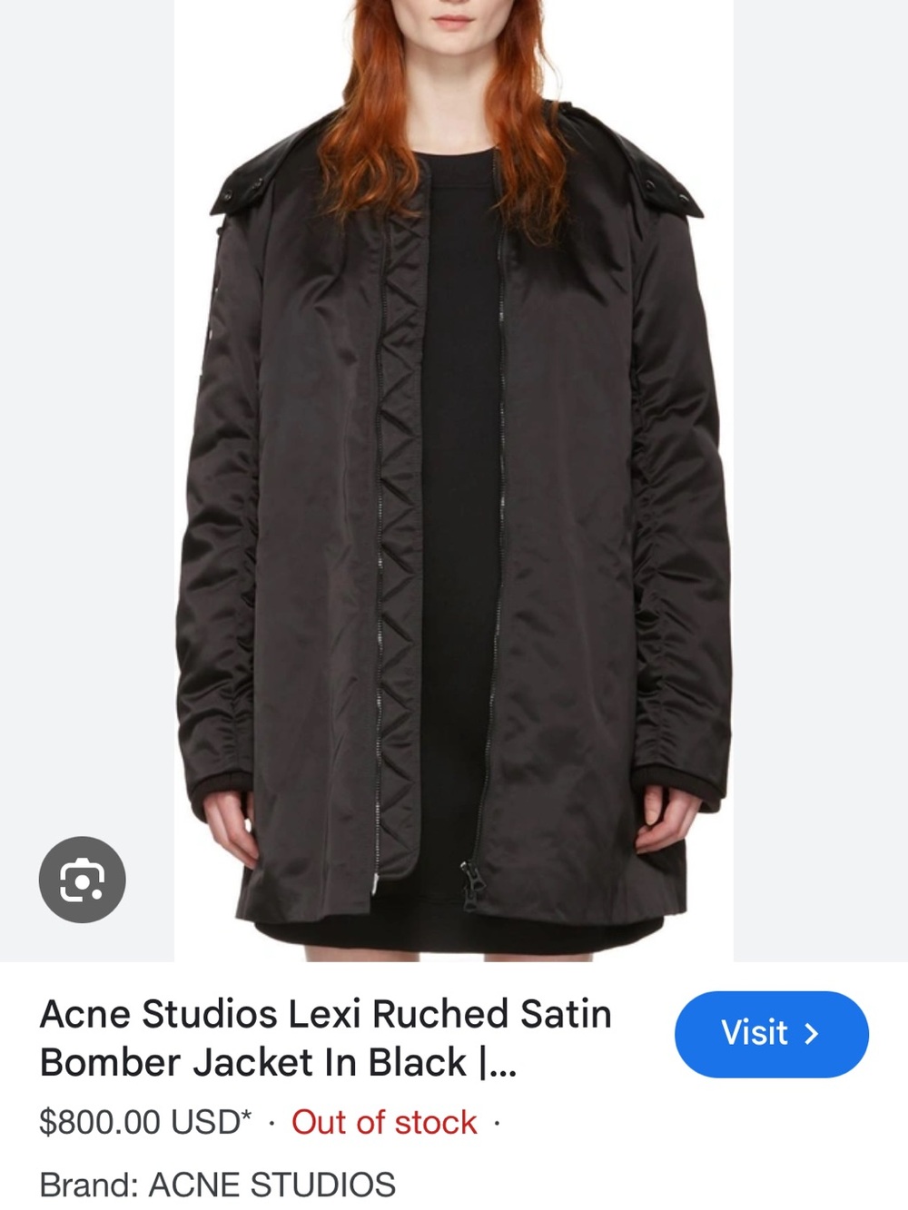 Acne Studios Lexi Bomber